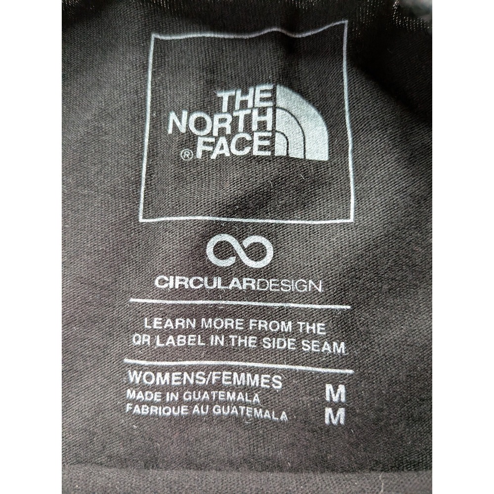 The North Face Womens Half Dome Tee Black Graphic T-Shirt NF0A822TJK3 Medium - Picture 4 of 10